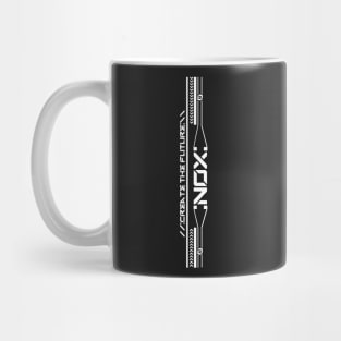 N0X Vertical Cyberpunk Techwear design Mug